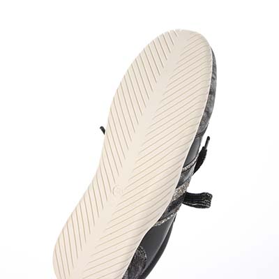 HIROKO KOSHINO レースアップスニーカー　HKL9000 BLACK 23.0