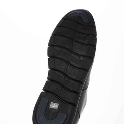 HIROKO KOSHINO HOMME  メンズ 内羽根ストレートチップドレスシューズ　HR5012 BLACK 25.0