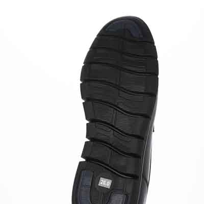 HIROKO KOSHINO HOMME  メンズ スリッポンドレスシューズ　HR5014 BLACK 25.0