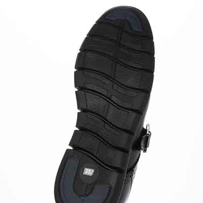 HIROKO KOSHINO HOMME  メンズ モンクストラップドレスシューズ　HR5015 BLACK 25.0