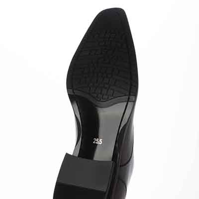 HIROKO KOSHINO HOMME  メンズ 内羽根ストレートチップドレスシューズ　HR5016 D-BROWN/BROWN 25.0