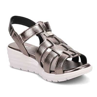 HIROKO KOSHINO FEMME　ウエッジソールグルカサンダル　HRL2006 ETHANE M　(23.0～23.5)