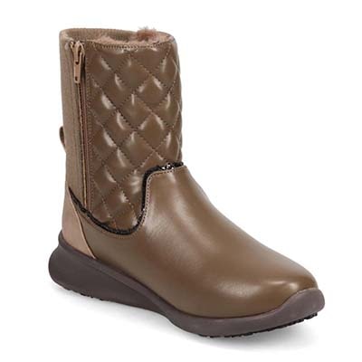 HIROKO KOSHINO FEMME　グラスファイバー入り寒冷地用スノーブーツ　HRL2024 OAK 23.0