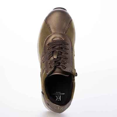 HIROKO KOSHINO FEMME　お洒落ウォーキングシューズ　HRL3005 BRONZE 23.0