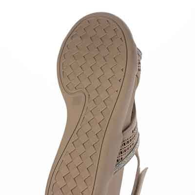 HIROKO KOSHINO FEMME ウェッジサンダル　HRL5010 BEIGE M　(23.0～23.5)