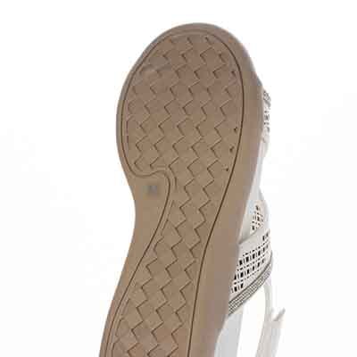 HIROKO KOSHINO FEMME ウェッジサンダル　HRL5010 IVORY M　(23.0～23.5)