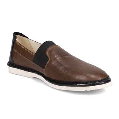 ランバンオンブルー LANVIN en Bleu 「Recovery Shiatsu Insole」搭載で指圧効果により血行をよくする。LANVIN en Bleu　ローファースリップオンシューズ  LB1015XR KHAKI 25.0