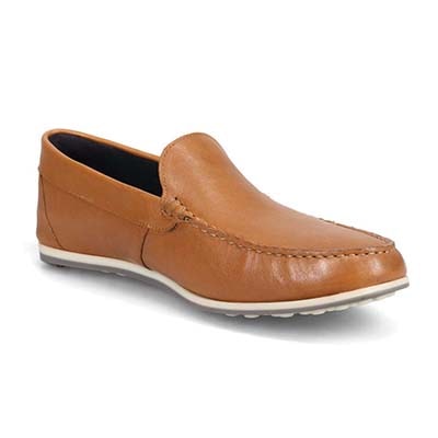 ランバンオンブルー LANVIN en Bleu 「リカバリーインソール」搭載で指圧効果により血行を115％促進。スリッポンカジュアルシューズ　LB1018XR CAMEL 25.0