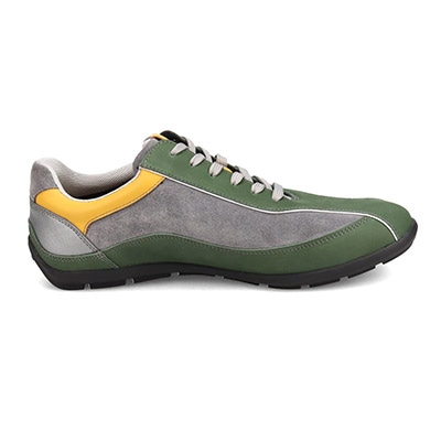 マドラス madras 特許 リカバリーメタインソール搭載  レザースニーカー　M500MT GREEN/GRAY 25.0