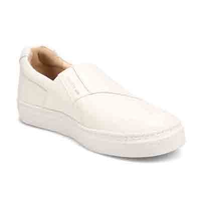 マドラス madras 特許 リカバリーメタインソール搭載シューズ  柔靭で軽快なスリッポンレザースニーカー　M506MT WHITE 25.0