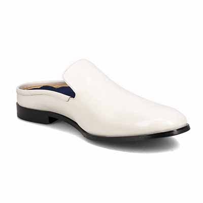 マドラス madras 特許 リカバリーメタインソール搭載シューズ  ハイエンドなレザーサボサンダル　M517MT WHITE M（25.0～25.5cm）