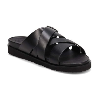 マドラス madras 特許 リカバリーメタインソール搭載シューズ  レザーサンダル  M531MT BLACK M（25.0～25.5ｃｍ）