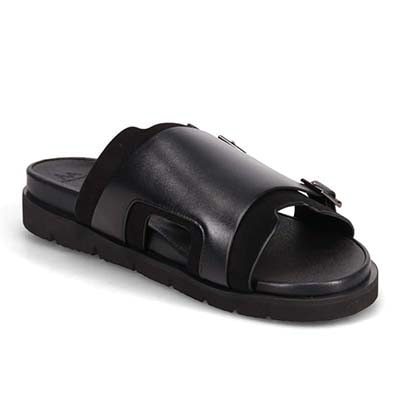 マドラス madras 特許 リカバリーメタインソール搭載シューズ  レザーサンダル  M532MT BLACK-SILKY M（25.0～25.5ｃｍ）