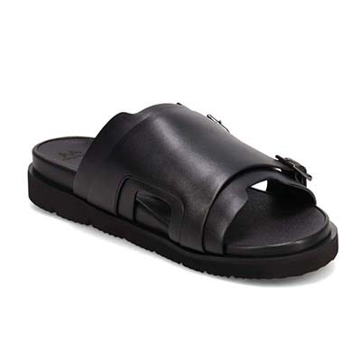 マドラス madras 特許 リカバリーメタインソール搭載シューズ  レザーサンダル  M532MT BLACK M（25.0～25.5ｃｍ）