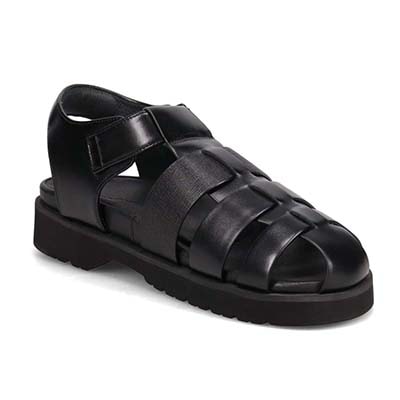 マドラス madras 特許 リカバリーメタインソール搭載シューズ メンズ グルカサンダル　M534MT BLACK-EB M(25.5~26.0cm)