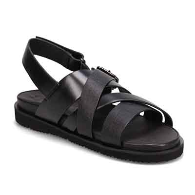 マドラス madras 特許 リカバリーメタインソール搭載シューズ メンズ レザーサンダル　M535MT BLACK-EB M