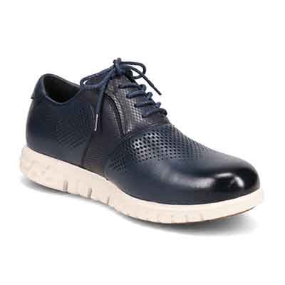 マドラス madras 特許 Recovery meta insole搭載シューズ メンズカジュアルレザースニーカー　M572MT NAVY 25