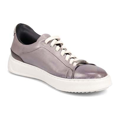 マドラス madras 特許 リカバリーメタインソール搭載シューズ  カジュアルレザースニーカー　M594MT GRAY 25.0