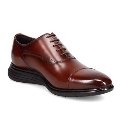 マドラス madras 特許 リカバリーメタインソール搭載シューズ  チゼルトウ 内羽根ストレートチップ リカバリードレススニーカー　M8834MT BROWN 25.0