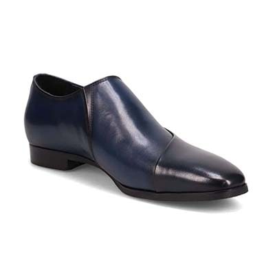 マドラス madras 特許 リカバリーメタインソール搭載シューズ  イタリアンカーフ スリッポンドレスシューズ　M925MT BLUE/NAVY 25.0
