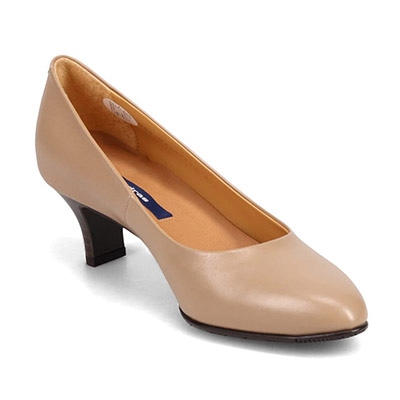 【強撥水仕様】マドラス madras　フィッティングに定評有りマドラスファクトリー製ハンドメイド  スタックヒールパンプス MAL0017A BLACK 23.0