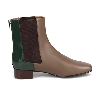 マドラス madras マドラス東京ファクトリー製 バイカラーショートブーツ  MAL0035 OAK/C 23.0