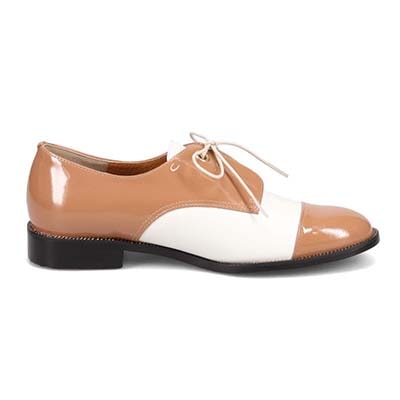 マドラス madras 特許 リカバリーメタインソール搭載 コンビネーション  レースアップシューズ　MAL9103MT L-Brown/Ivory 23.0