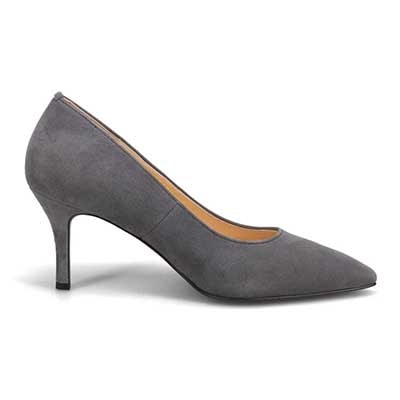 マドラス madras 特許 リカバリーメタインソール搭載 7.0cm  ポインテッドトゥパンプス MAL9105MT GRAY-SILKY 23.0