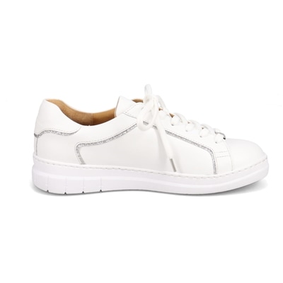 マドラス madras 特許 リカバリーメタインソール搭載 ソフトな履き心地のレザースニーカー　MAL9112AMT WHITE 36（23.0ｃｍ相当）