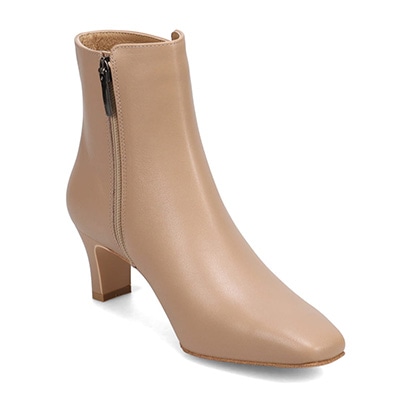 マドラス madras 特許 リカバリーメタインソール搭載 カジュアルにもエレガントにも映える 実用性に磨きをかけた 超万能プレーン5.5ｃｍショートブーツ　MAL9114MT BEIGE 23.0