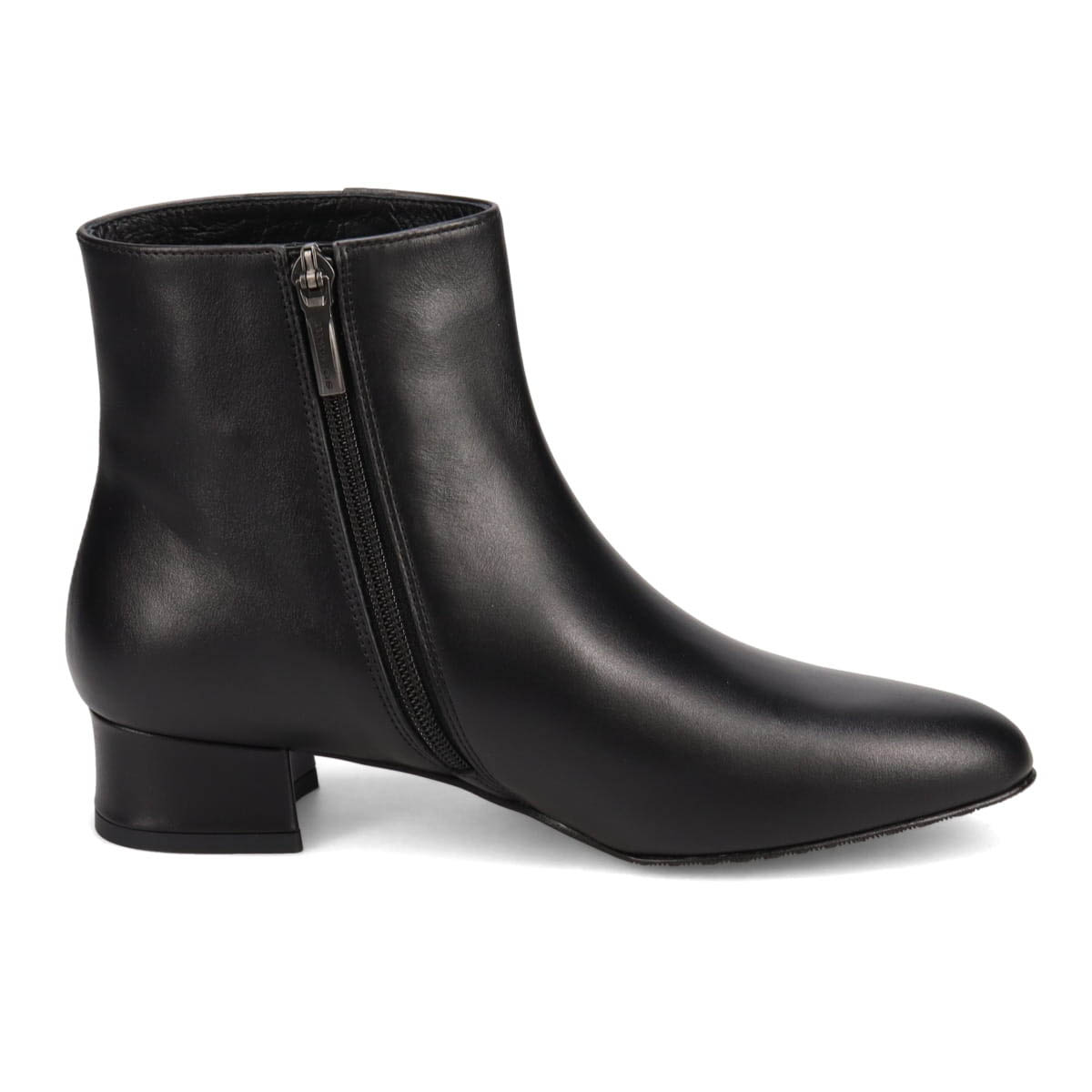 マドラス madras 特許 リカバリーメタインソール搭載 カジュアルにもエレガントにも映える 実用性に磨きをかけた 超万能プレーン3.5ｃｍショートブーツ　MAL9115MT BLACK 23.0