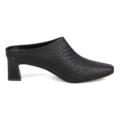 マドラス madras 特許 リカバリーメタインソール搭載　イタリアンレザーを贅沢に使った美しいミュール　MAL9119MT BLACK-EB 23.0