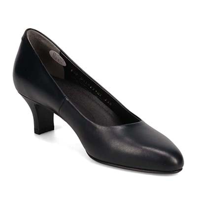 マドラス madras 特許 リカバリーメタインソール搭載 5cmヒール のプレーンパンプス　MAL9124MT BLACK 23.0