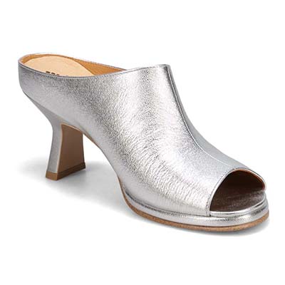 マドラス madras 特許 リカバリーメタインソール搭載  7ｃｍストーム入りミュールサンダル MAL9125MT SILVER M（23～23.5ｃｍ）