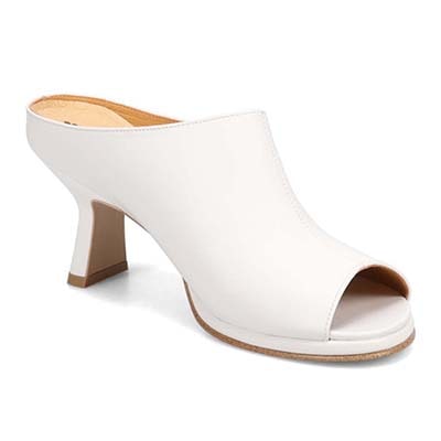 マドラス madras 特許 リカバリーメタインソール搭載  7ｃｍストーム入りミュールサンダル MAL9125MT WHITE M（23～23.5ｃｍ）