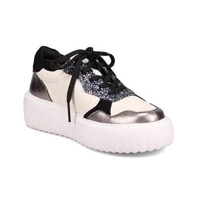 マドラス madras 特許　 リカバリーメタインソール搭載  トレンド感とスタイルアップが叶う厚底スニーカー　MAL9141MT WHITE/C 23（23.0～23.5cm相当）