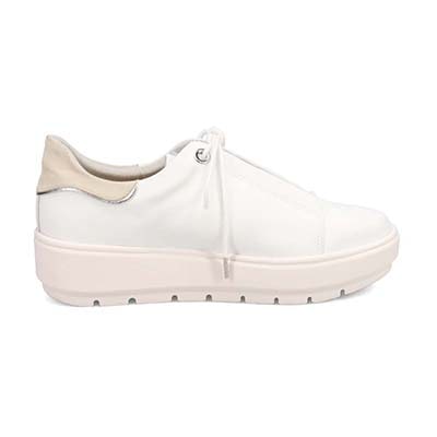 マドラス madras 特許 リカバリーメタインソール搭載  スッキリシンプル厚底スニーカー　MAL9144MT WHITE 23.0