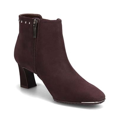 マドラス madras 特許 リカバリーメタインソール搭載  変形デザインヒールxスタッズサイドゴアショートブーツ　MAL9150MT GREGE 23.0