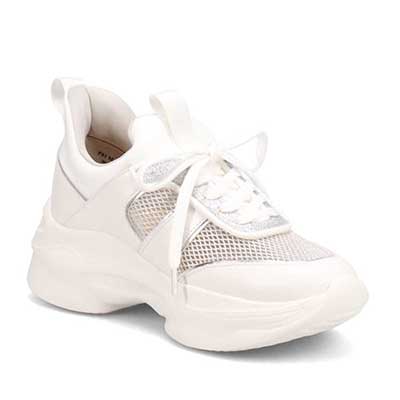 マドラス madras 特許 metaインソール搭載　スタイルアップ厚底スニーカー　MAL9159MT WHITE 23