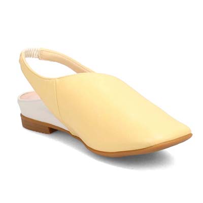 ミッシー デ ミッシー missy des missy 斜めカットデザインパンプス　MMD3634 YELLOW 23.0