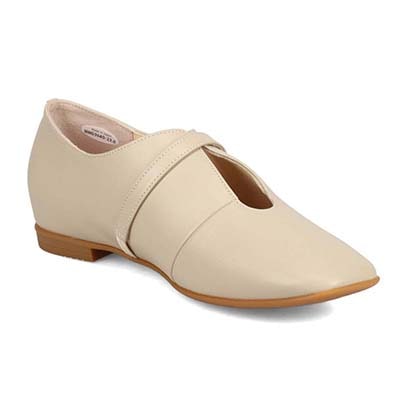 ミッシーデミッシー missy des missy 甲ベルト フラットシューズ　MMD3640 WHITE 23.0