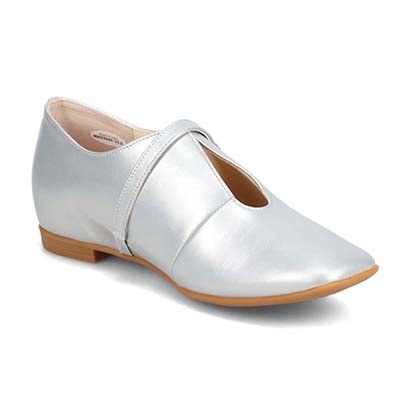 ミッシーデミッシー missy des missy 甲ベルト フラットシューズ　MMD3640 WHITE 23.0