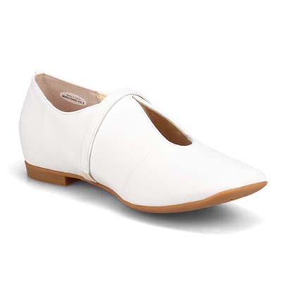 ミッシーデミッシー missy des missy 甲ベルト フラットシューズ　MMD3640 WHITE 23.0