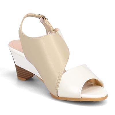 ミッシーデミッシー missy des missy カラーブロック ウエッジサンダル　MMD3641 OAK 23.0