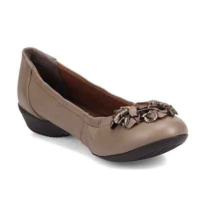 ミッシー デ ミッシー missy des missy 本格的なボロネ‐ゼ製法 足入れの良いラウンドトウ・バレエシューズ MMD7501 OAK 23.0