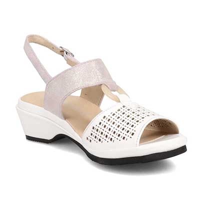 ミッシーデミッシー missy des missy ボロネーゼ製法のウェッジサンダル　MMD7525 BEIGE M　(23.0～23.5)