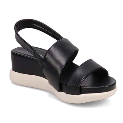 ミッシーデミッシー missy des missy ウェッジヒールサンダル　MMD8000 BLACK M　(23.0～23.5)