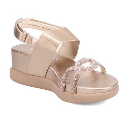 ミッシーデミッシー missy des missy ウェッジヒールサンダル　MMD8001 BLACK M　(23.0～23.5)