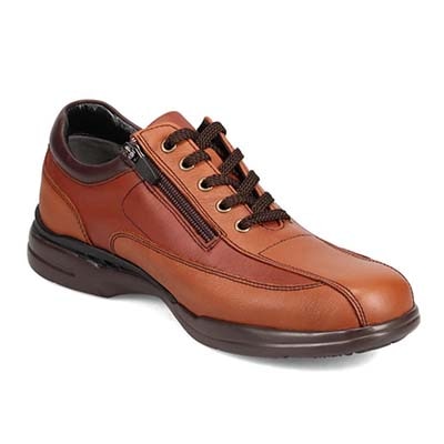 【GORE-TEX】マドラスウォーク madrasWalk　全天候快適　レースアップタウンカジュアルシューズ　MW7400 L-BROWN/BROWN 25.0