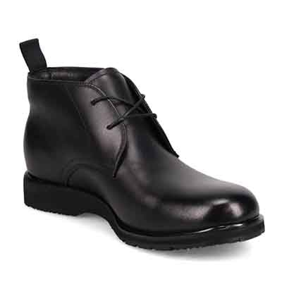【GORE-TEX×防滑】madras Walk「Recovery Shiatsu Insole」搭載　指圧効果により血行をよくする。ゴアテックス搭載   防滑  幅広4E ラウンド ドレスカジュアルブーツ　MW7414HR BLACK 25.0